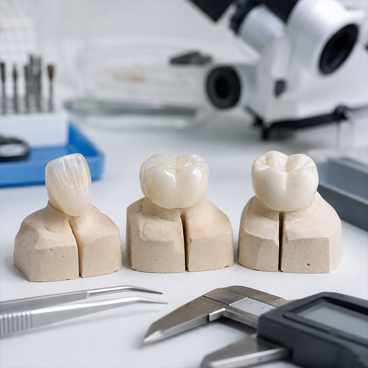 Margin Structure Analysis: Feldspathic vs E.max vs Zirconia 3 Feldspathic vs E.max vs Zirconia 3