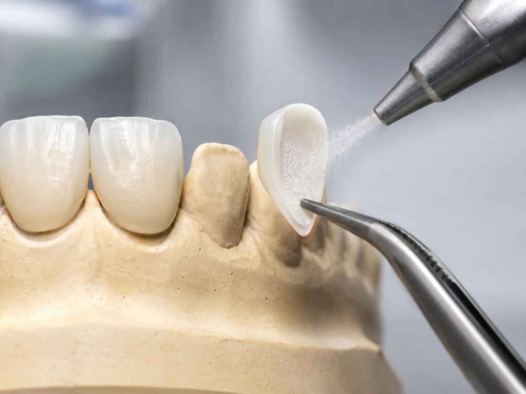 Air-Abrasion Parameters for Zirconia Veneers