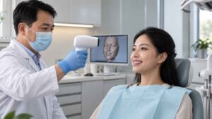 Integrating Facial Scans and Intraoral Scans for Veneer Design