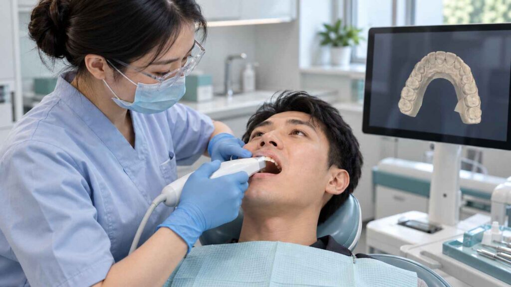 Integrating Facial Scans and Intraoral Scans for Veneer Design