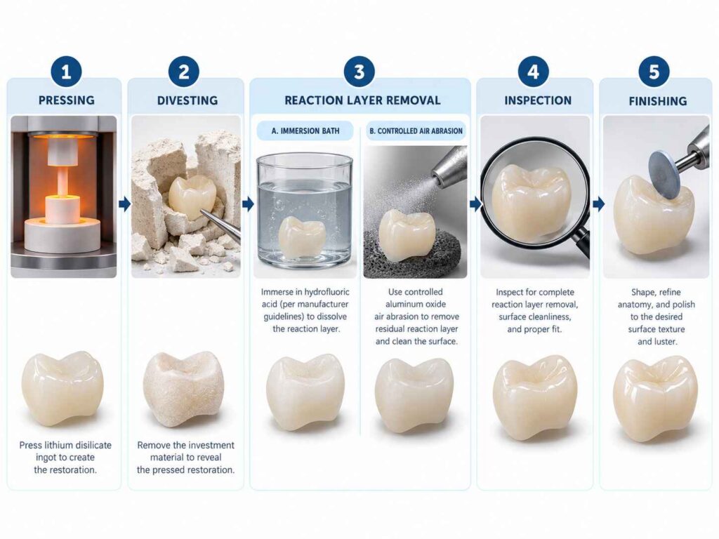 E.max Press Reaction Layer Why Removal Quality Matters