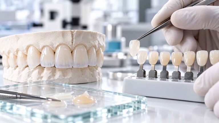 Light-Cure Cement Shade Selection for Ultra-Thin Veneers