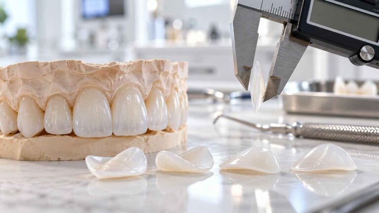 Minimum Thickness for Zirconia Veneers by Material Grade