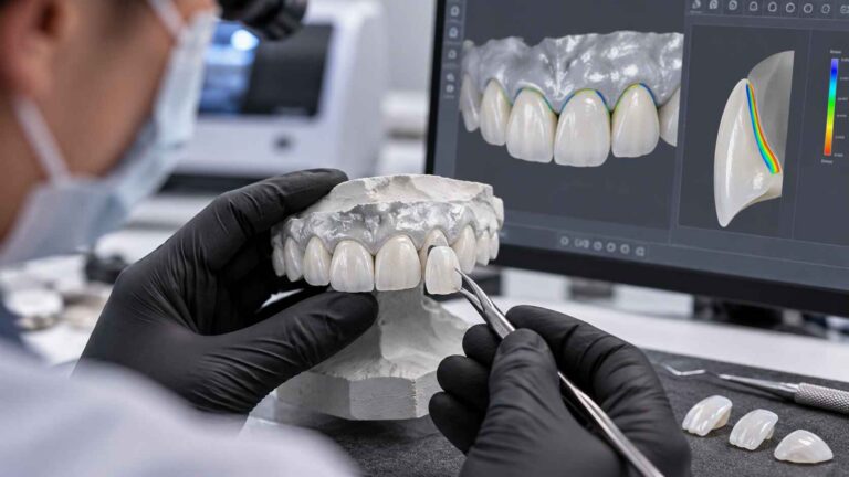 Zirconia Veneer Cement Space How CAD Settings Affect Seating