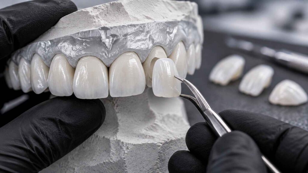 Zirconia Veneer Cement Space How CAD Settings Affect Seating