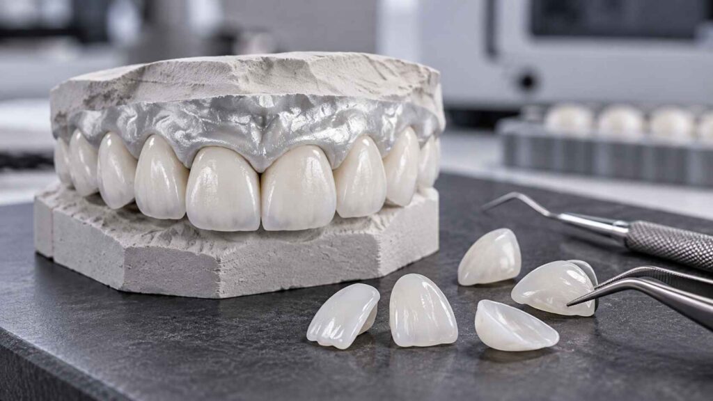 Zirconia Veneer Cement Space How CAD Settings Affect Seating